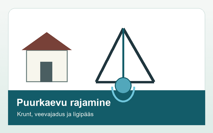 Maasoojuspuurauk illustratsioon